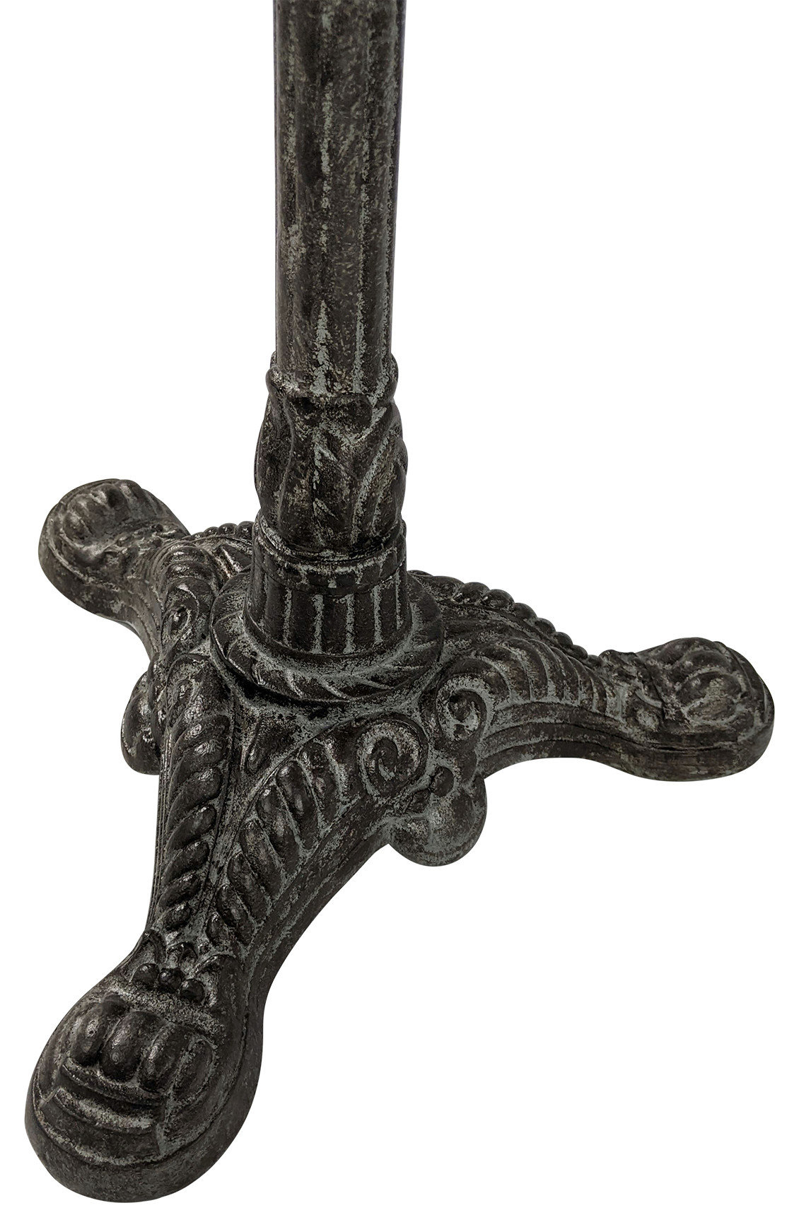 How the Velio Bistro Table Blends Natural Driftwood with Rustic Aged Iron