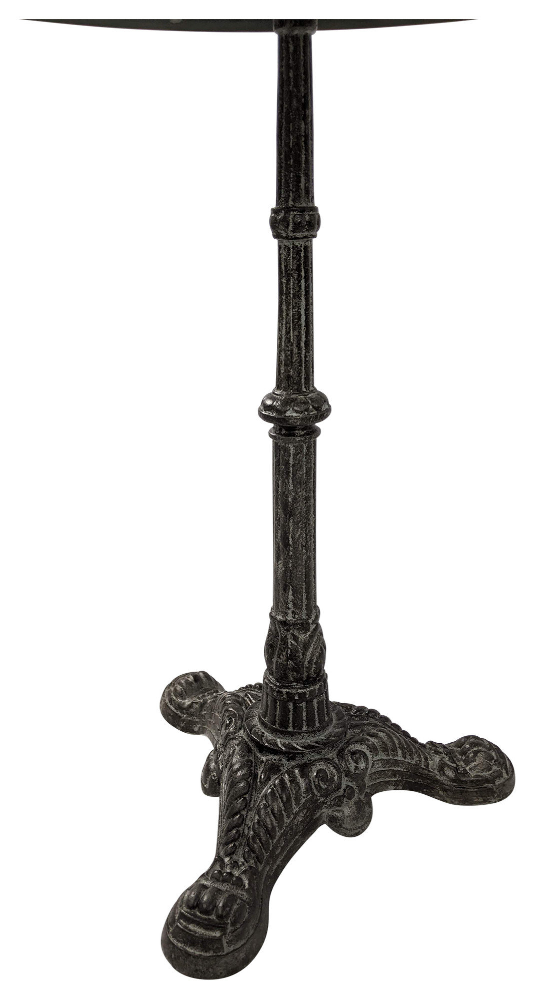 Velio Bistro Table, Natural Driftwood/Aged Iron - Traditional - Indoor ... with Velio Bistro Table Chestnut and Black A Deep Dive into Its Design