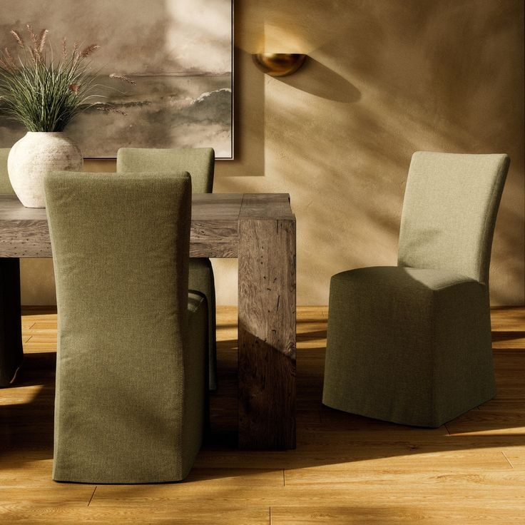 Design Trends Shaping the Future of Vista Slipcovered Dining Chair Innovation