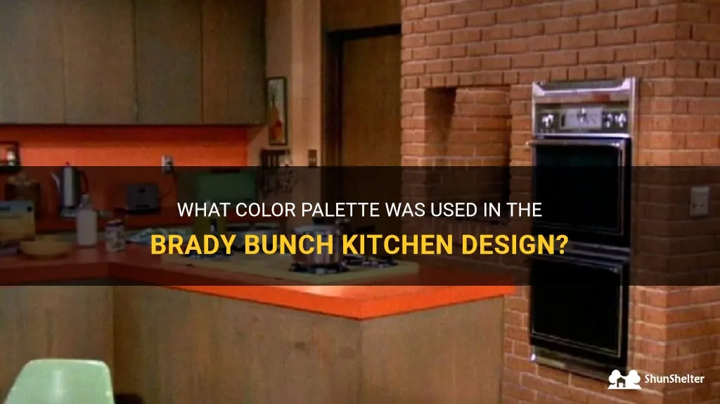 What Color Palette Was Used In The Brady Bunch Kitchen Design ... for Decoding the Brady Bunch Kitchen Revival What You Need to Know
