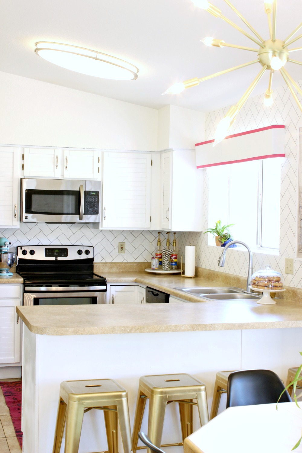 White Kitchen Makeovers intended for Before And After: 3 Bright White-And-Wood Kitchen Makeovers