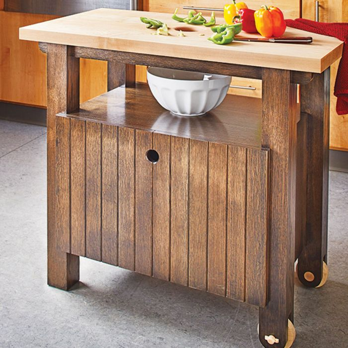 Woodsmith Magazine Sturdy Kitchen Cart Plans | Woodpeckers regarding Making the Most of Your Kitchen Cart Practical Tips
