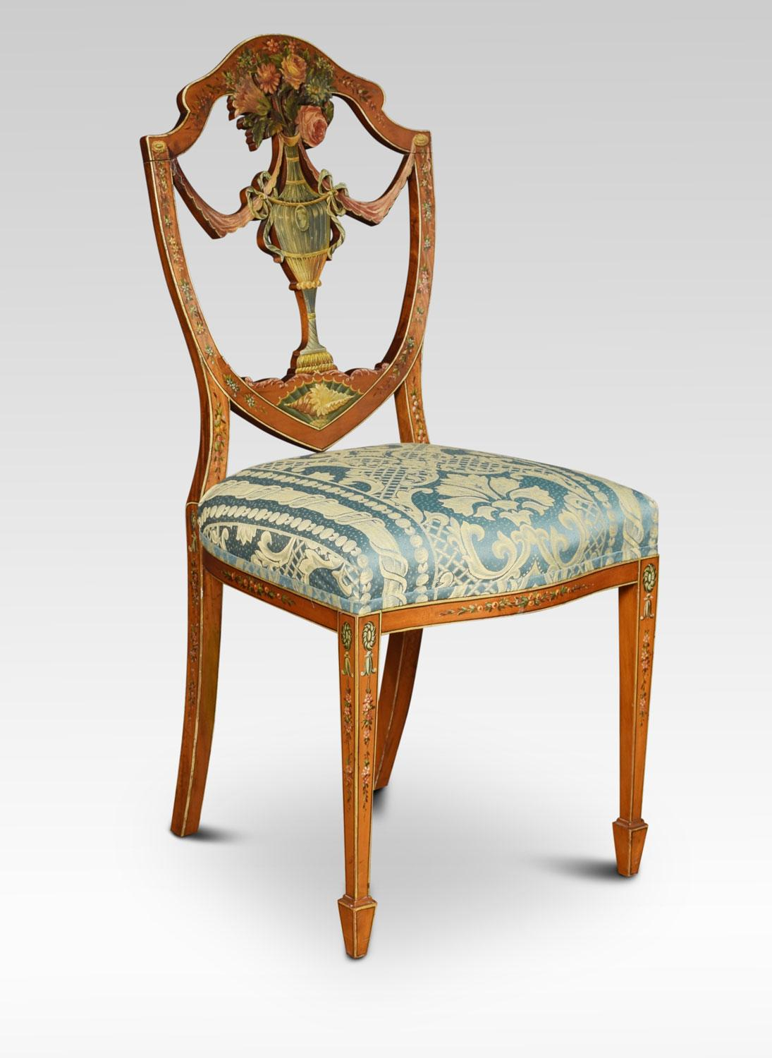Preserving the Heritage of Sheraton’s Satinwood Side Chair