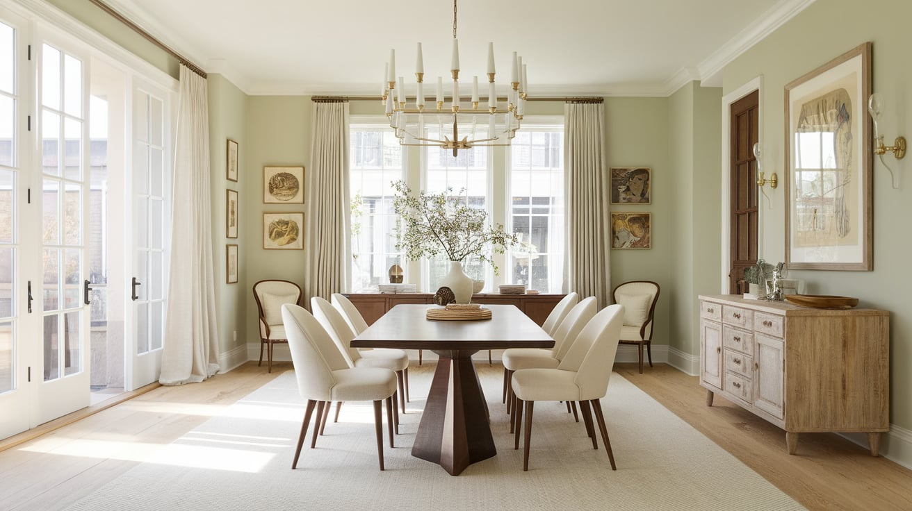 21 Stunning Dining Room Aesthetic Ideas That Transform Everyday Spaces for How Carolyn Dining Chair Influences Dining Room Aesthetics Today