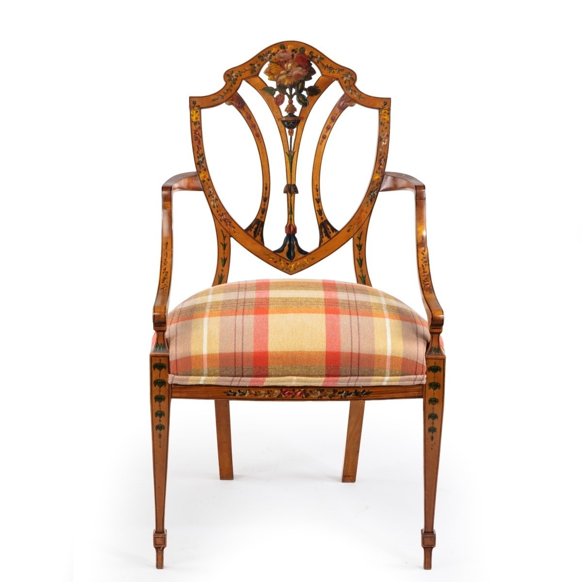 How Sheraton’s Satinwood Armchair Defined Georgian Elegance