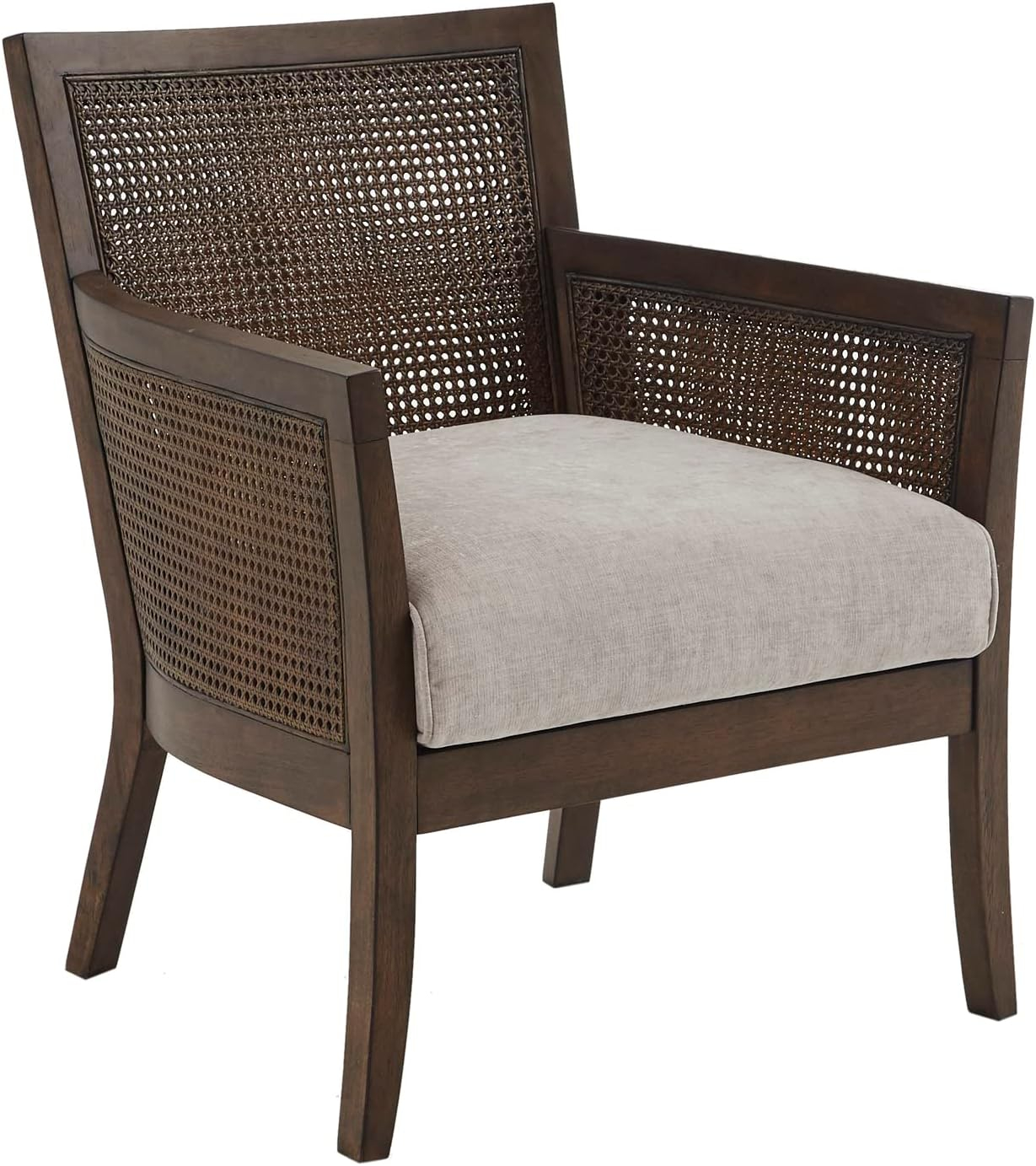 Amazon.com: Madison Park Upholstered Accent Chair Living Room Furniture ... with regard to Madison Ridge Arm Chair