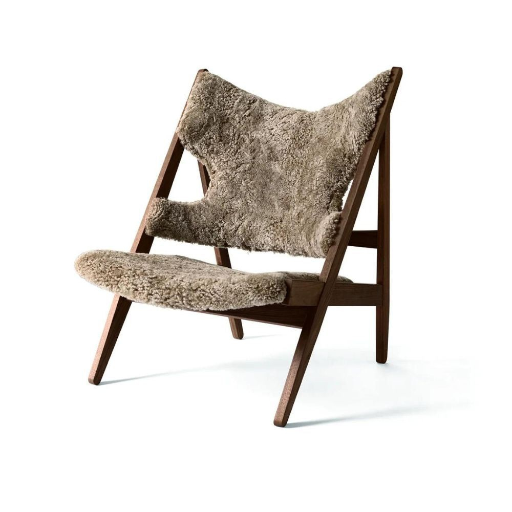 Audo Knitting Chair - Sheepskin | Lounge Chair, Chair, Scandinavian Design pertaining to Exploring the Design Philosophy Behind The Iven Dining Armchair