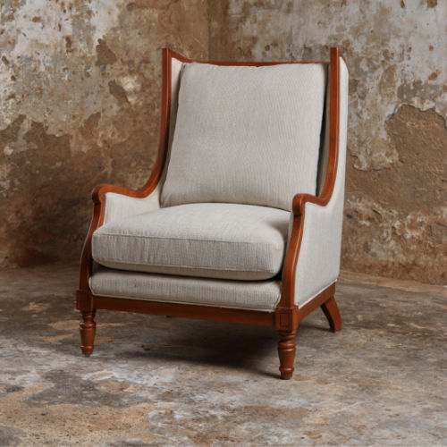 "Elegant Armchairs: Wingback, Accent, Wooden &amp; More For Living Rooms ... with East Hampton Arm Chair: A Timeless Piece for Modern Living Rooms