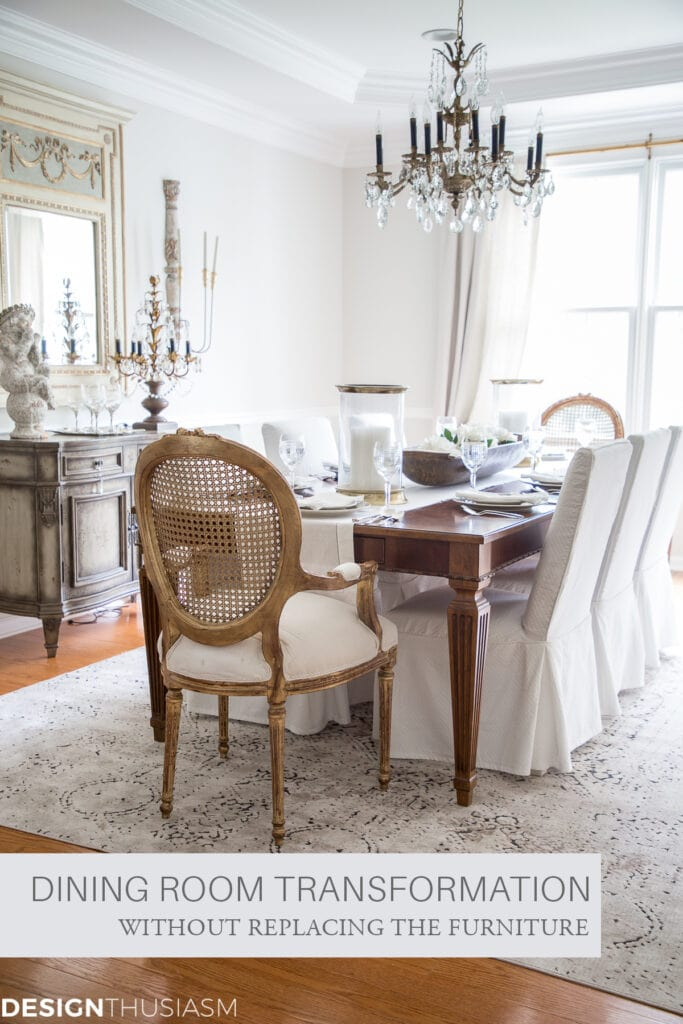 How I Transformed My Dining Room Without Replacing The Furniture for Willa Dining Chair