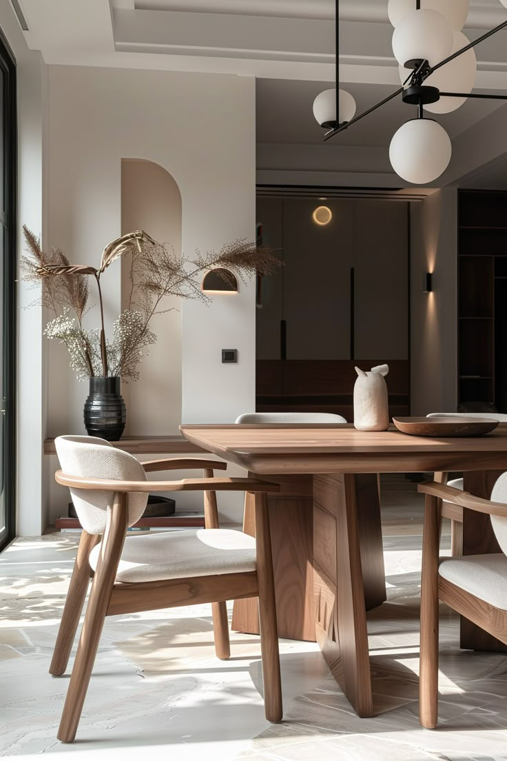 Japandi Dining Chairs: Redefining Dining Room Aesthetics In 2024 ... pertaining to How Carolyn Dining Chair Influences Dining Room Aesthetics Today