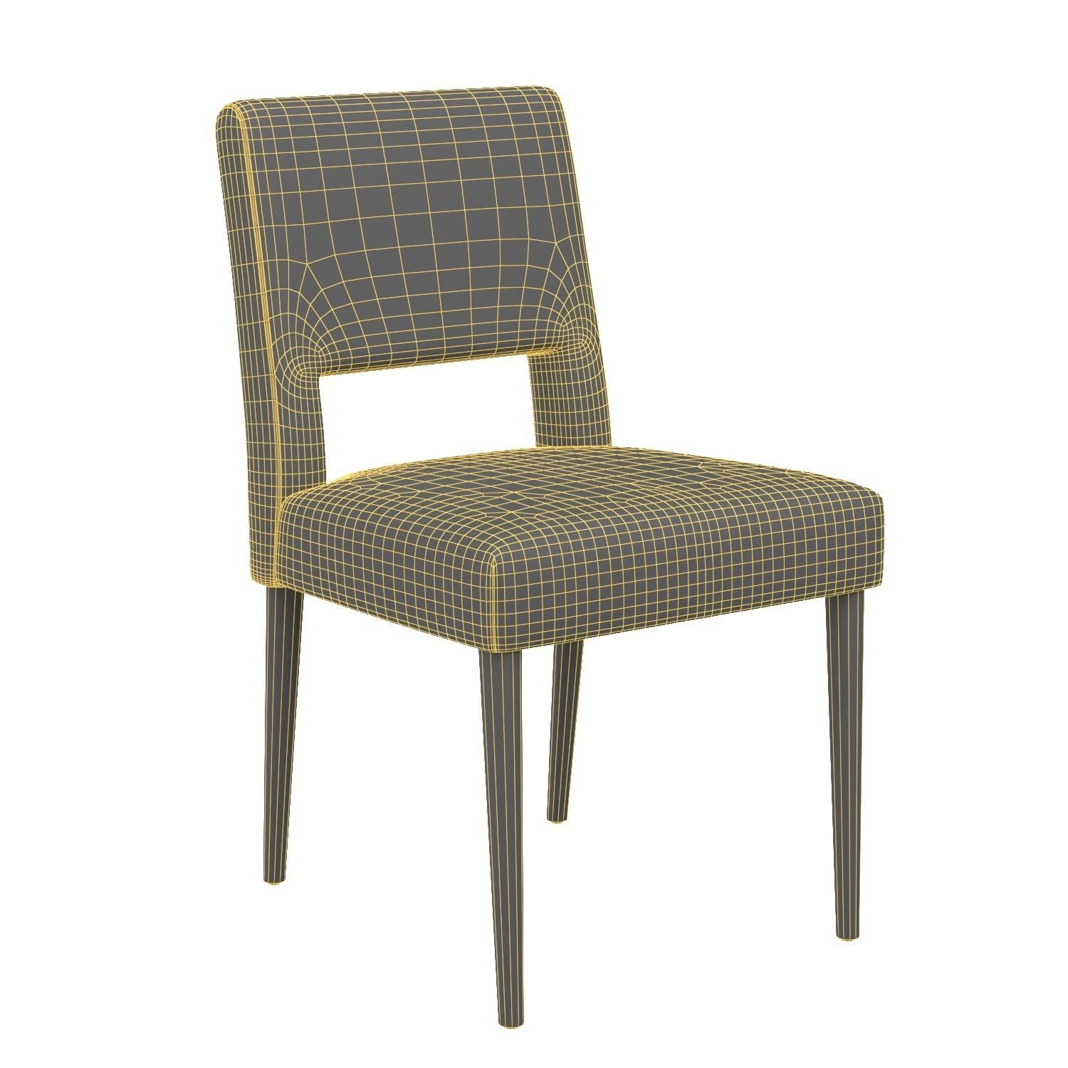 Joseph Dining Chair 3D Model | Cgtrader with regard to Joseph Dining Chair