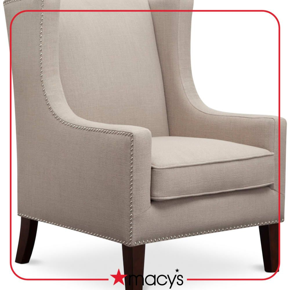 Madison Park Barton Modern Accent Chair In Linen with regard to Madison Ridge Arm Chair