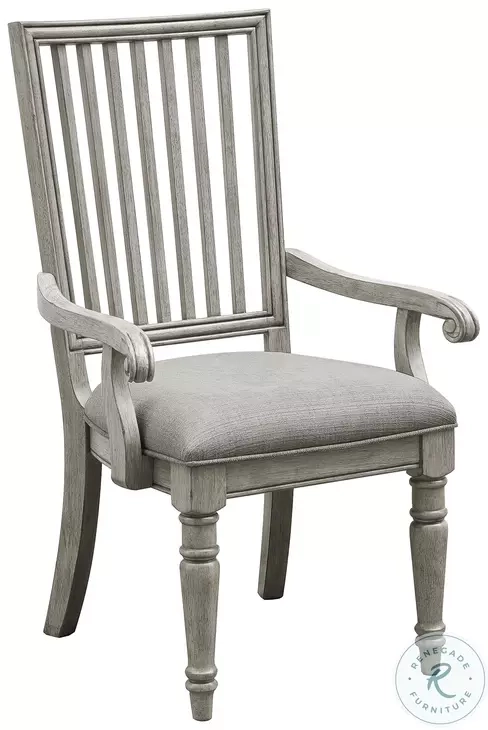 Madison Ridge Gray Arm Chair Set Of 2 From Pulaski | Coleman Furniture within How Madison Ridge Arm Chairs Define Comfort and Elegance in Modern Living Spaces