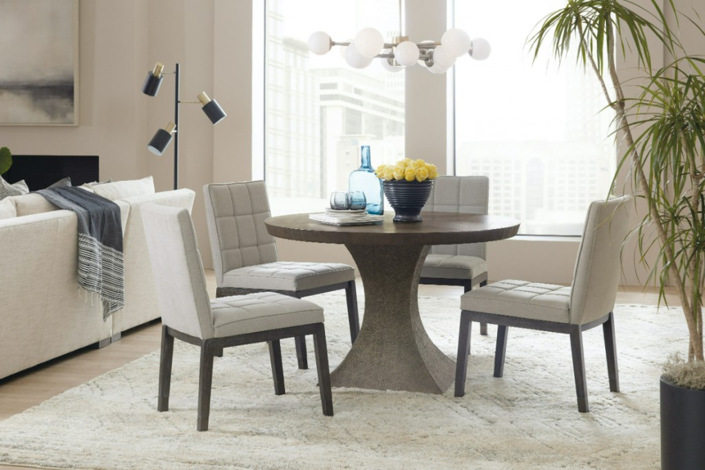 Miramar Aventura Cupertino Upholstered Side Chair | Hooker Furniture ... inside Aventura Side Chair