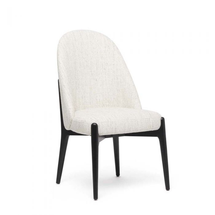 Oakley Dining Chair - Beach Heather In 2025 | Upholstered Armless ... throughout Oakley Dining Chair