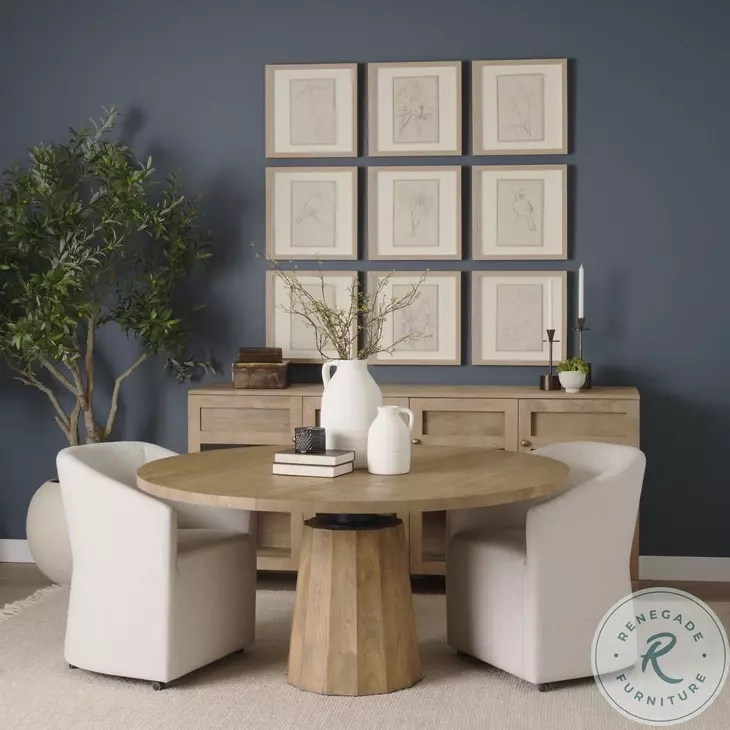 Sondra Oatmeal Performance Fabric Dining Club Chair From Mercana ... with Sondra Oatmeal Performance Fabric Upholstered Club Dining Chair