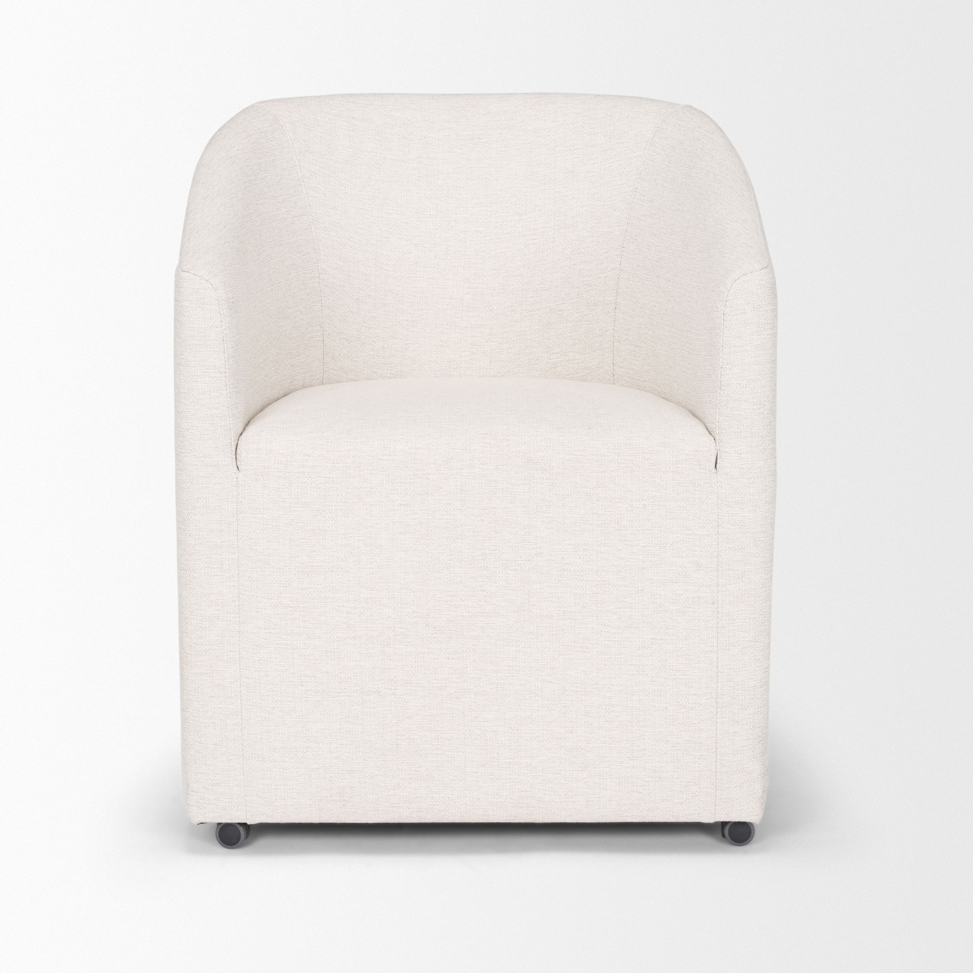 Sondra Oatmeal Performance Fabric Upholstered Club Dining Chair By ... inside Making Sense of Sondra Oatmeal Performance Fabric Upholstered Club Dining Chair Selection Process