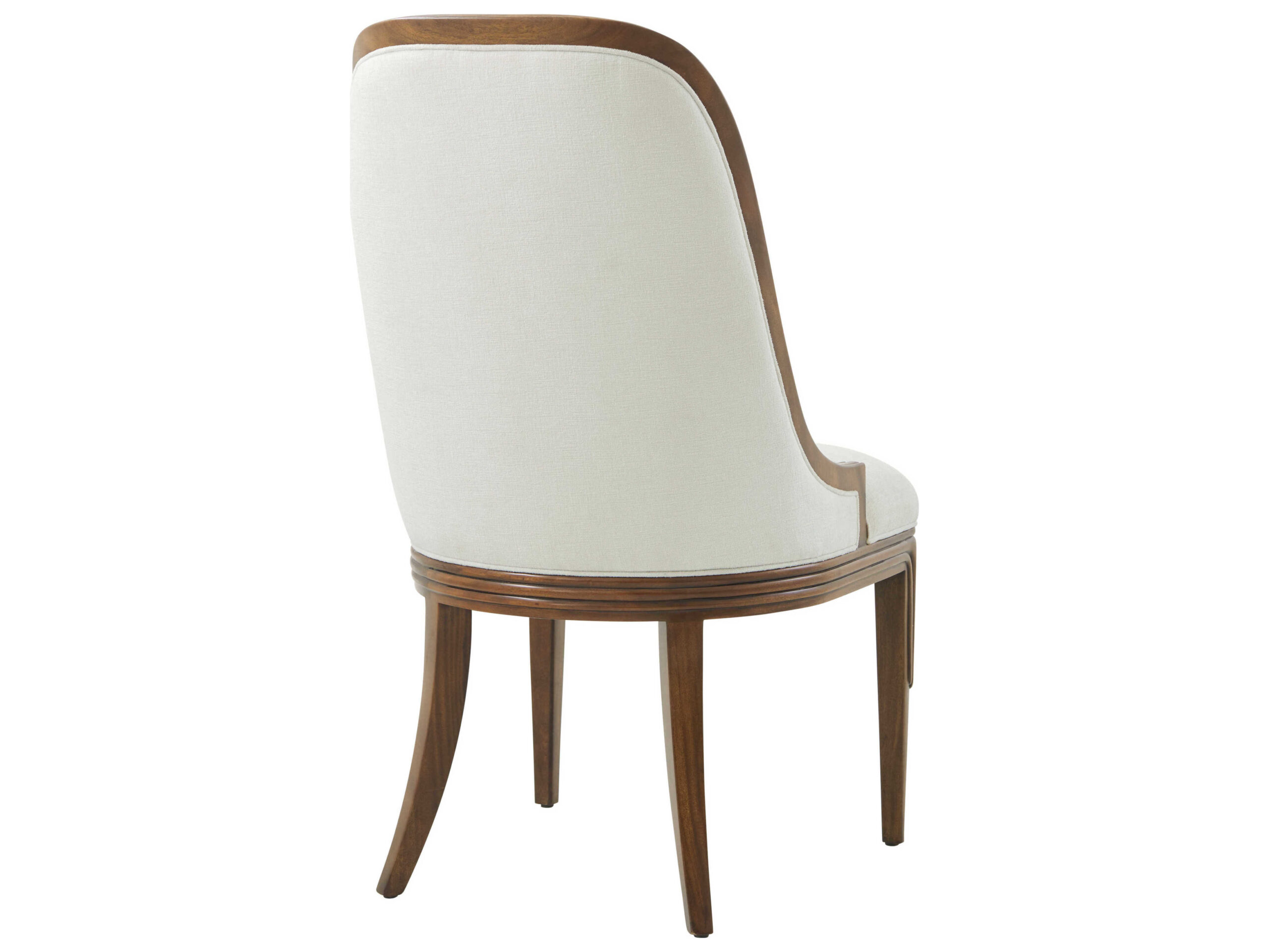 Theodore Alexander Dorchester Solid Wood Brown Upholstered Dorchester ... intended for Dorchester Side Chair