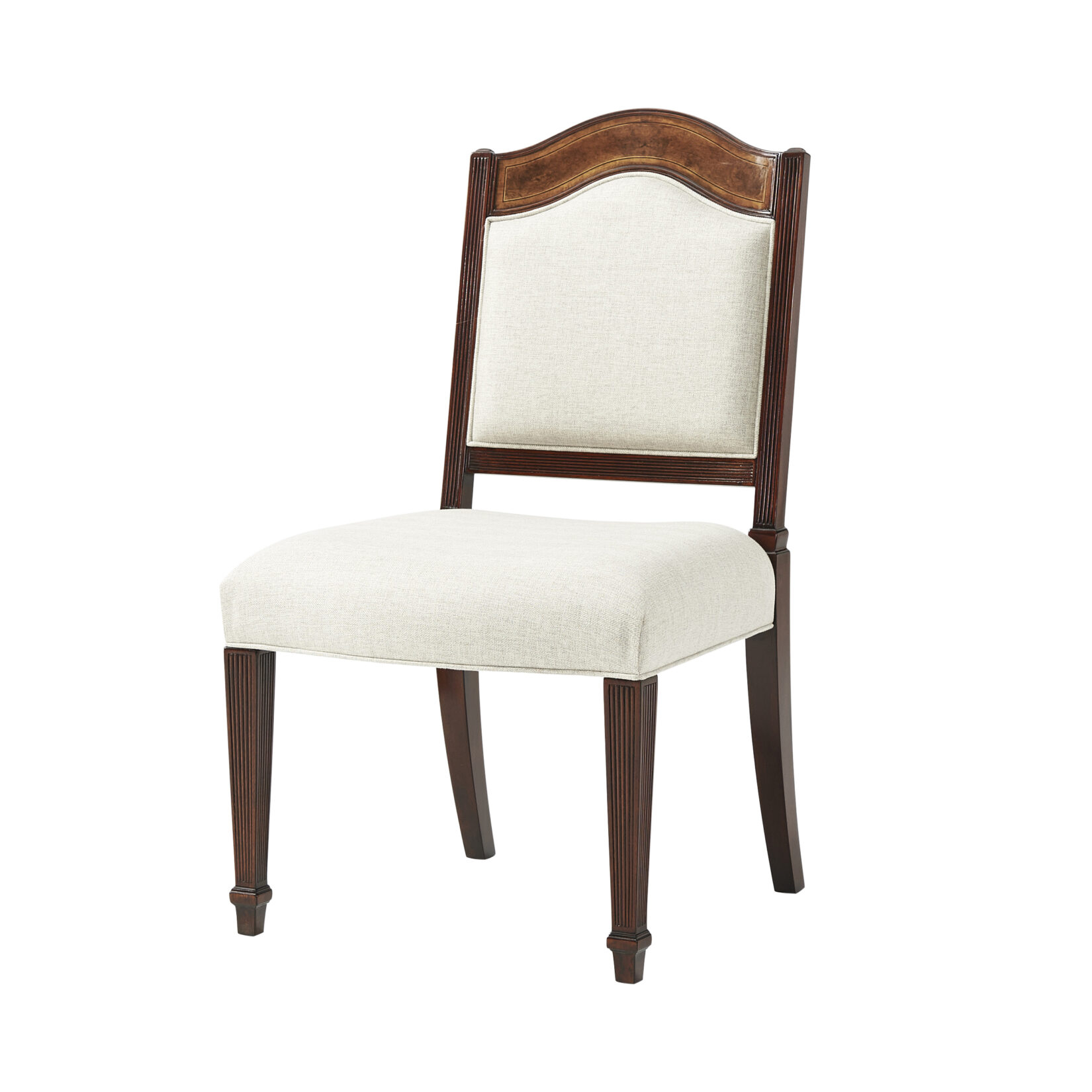 Theodore Alexander Sheraton's Satinwood Side Chair - Clearance Room in Preserving the Heritage of Sheraton's Satinwood Side Chair