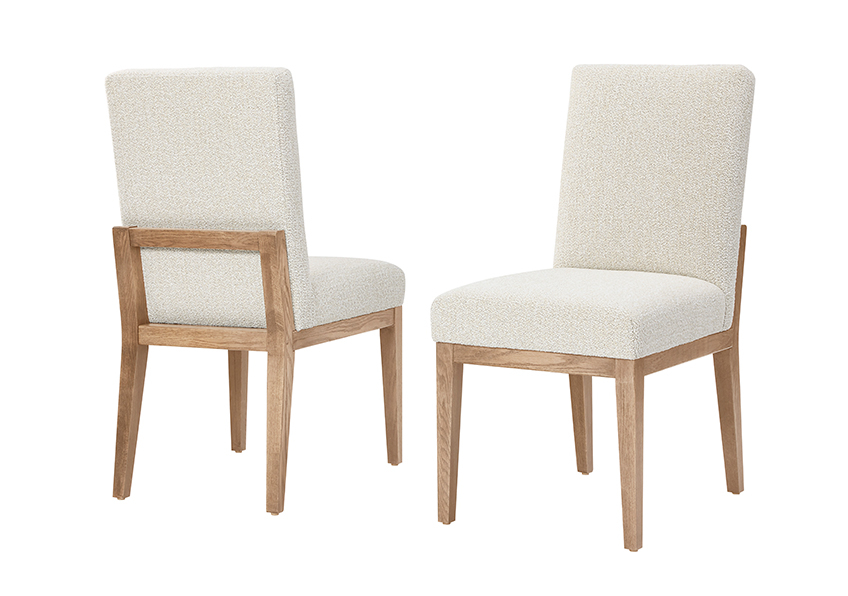 Upholstered Side Chair Oatmeal Fabric with Sondra Oatmeal Performance Fabric Upholstered Club Dining Chair