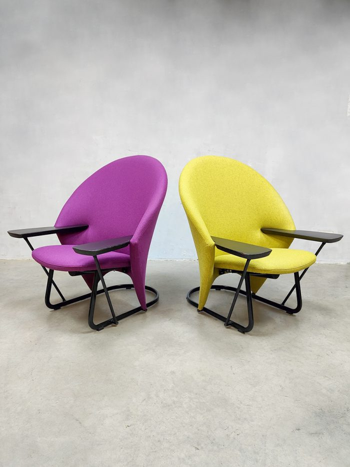 Vintage Dutch Design Artifort Armchair Floris Van Den Broecke Easy ... in The Cultural Impact of Floris Armchair in Interior Design