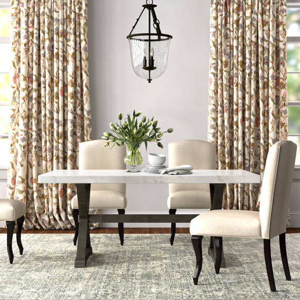 Willa Arlo Interiors Stefania Faux Leather Dining Chair | Wayfair for How Willa Dining Chair Transformed Home Dining Spaces